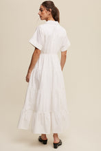 Load image into Gallery viewer, Halle White Maxi Dress