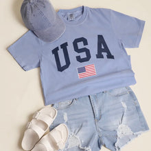 Load image into Gallery viewer, USA Comfort Colors Tee