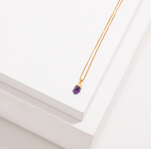 Load image into Gallery viewer, Pick Your Stone 14k Gold necklace