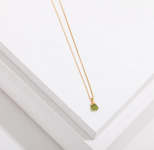 Load image into Gallery viewer, Pick Your Stone 14k Gold necklace