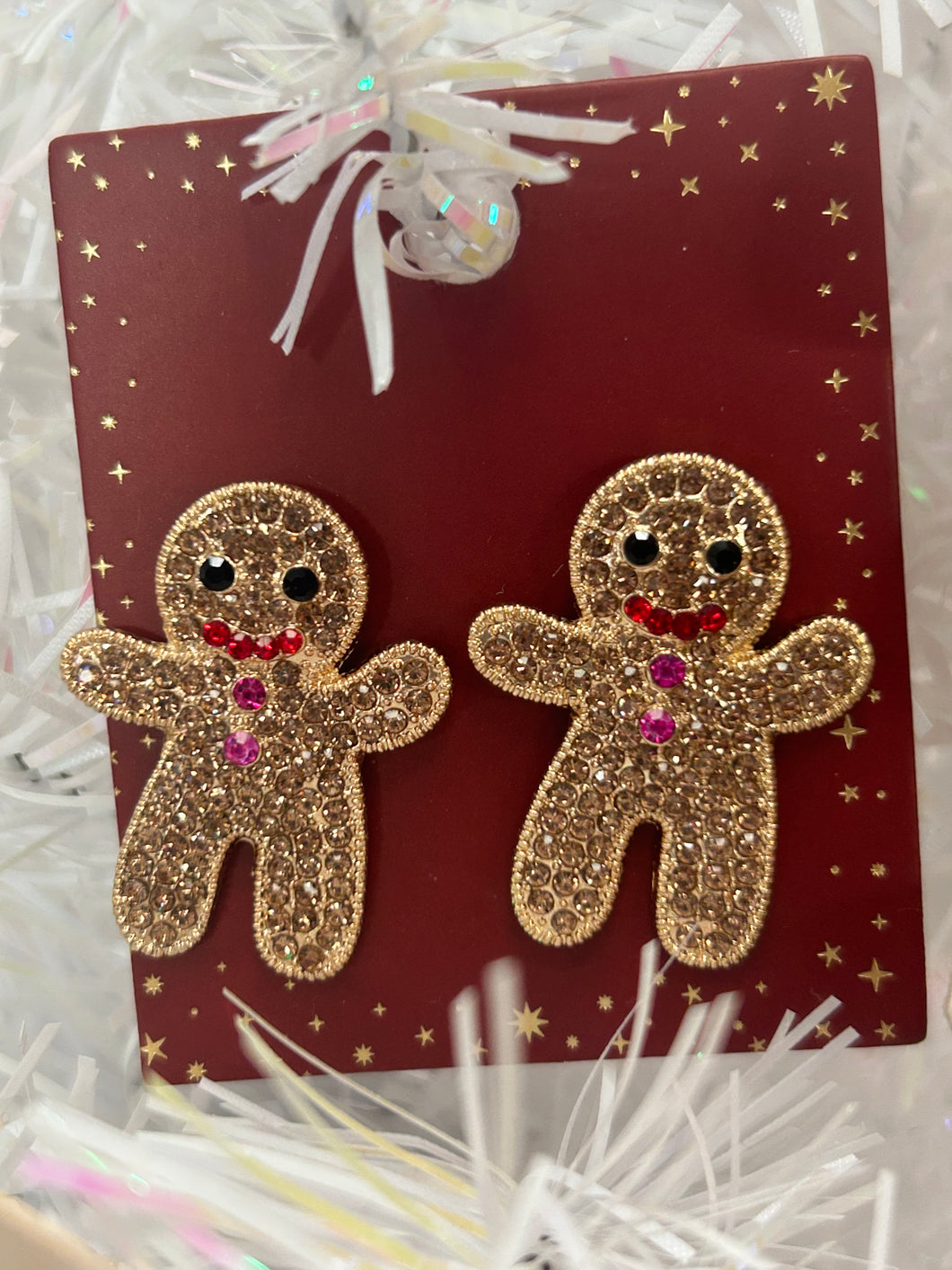 Gingerbread Earrings