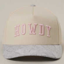 Load image into Gallery viewer, Howdy Camo Hat

