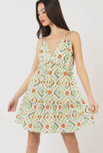 Load image into Gallery viewer, Barcelona Smocked Ruffled Mini Dress
