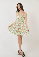 Load image into Gallery viewer, Barcelona Smocked Ruffled Mini Dress
