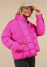 Load image into Gallery viewer, The Hot Pink Quilted Puffer
