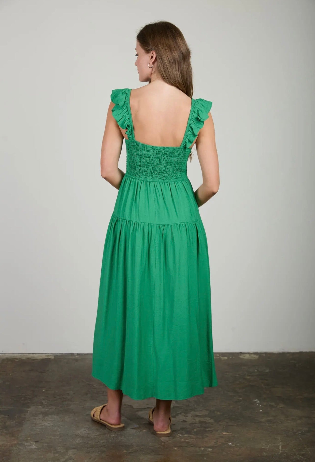 kiyah midi dress Kiyah Midi Dress - Aqua