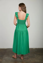 Load image into Gallery viewer, Kiyah Green Midi Dress
