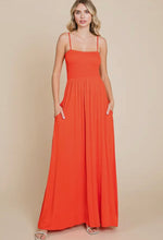 Load image into Gallery viewer, Burnt Orange Soft Maxi Dress
