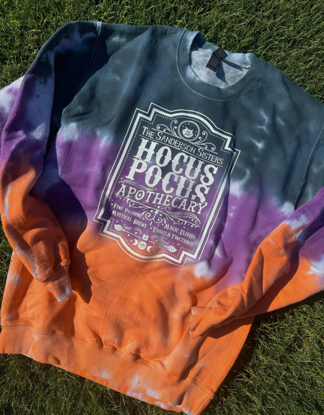 Hocus Pocus Tie-Dye Sweatshirt