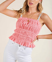 Load image into Gallery viewer, Pink Daisy Tank
