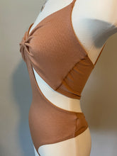 Load image into Gallery viewer, Toffee Cut-Out Bodysuit
